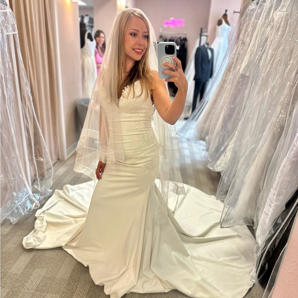 Sincerity Bridal Cream Wedding Dress